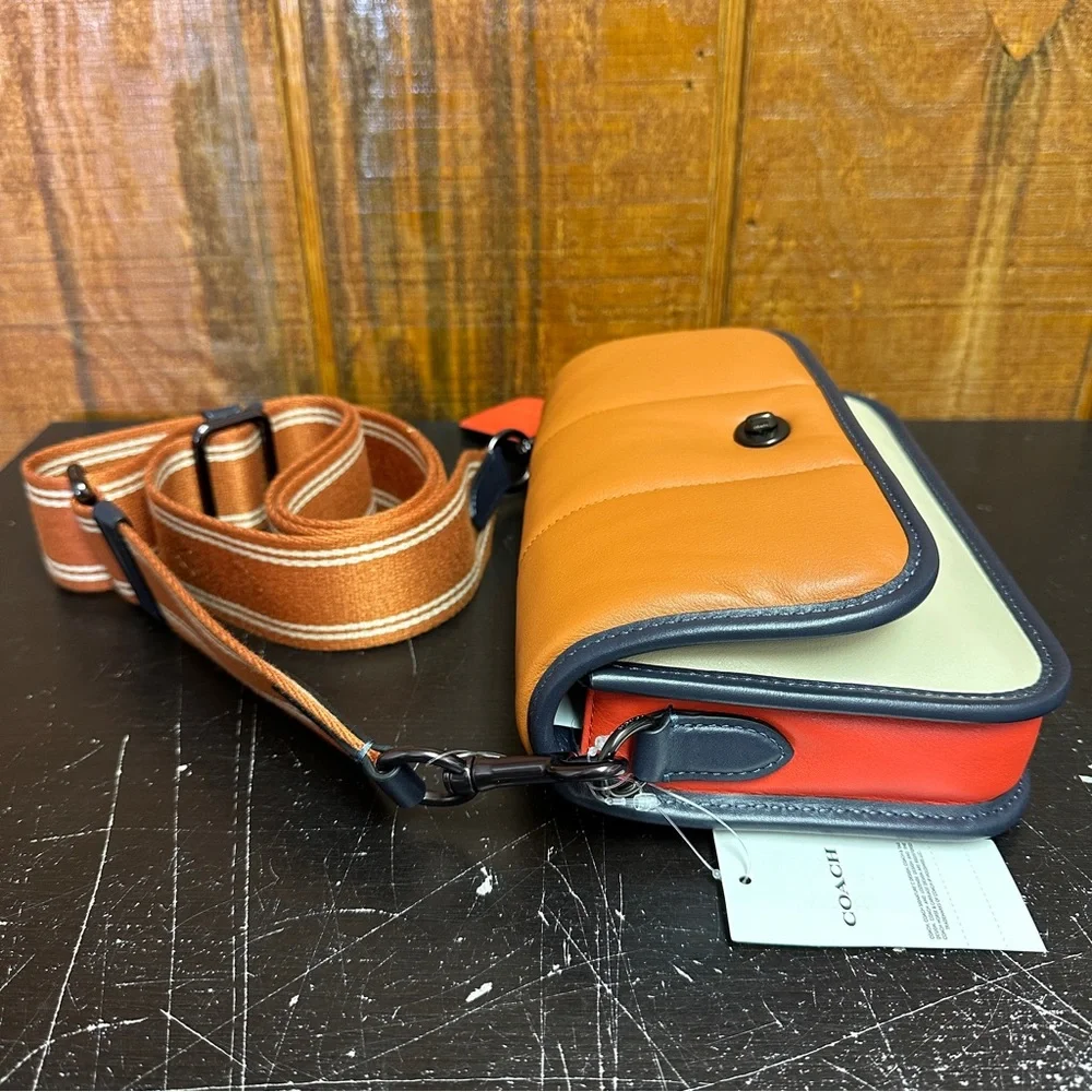 Coach Dinky 23 Quilted Leather Crossbody - Picture 4 of 6
